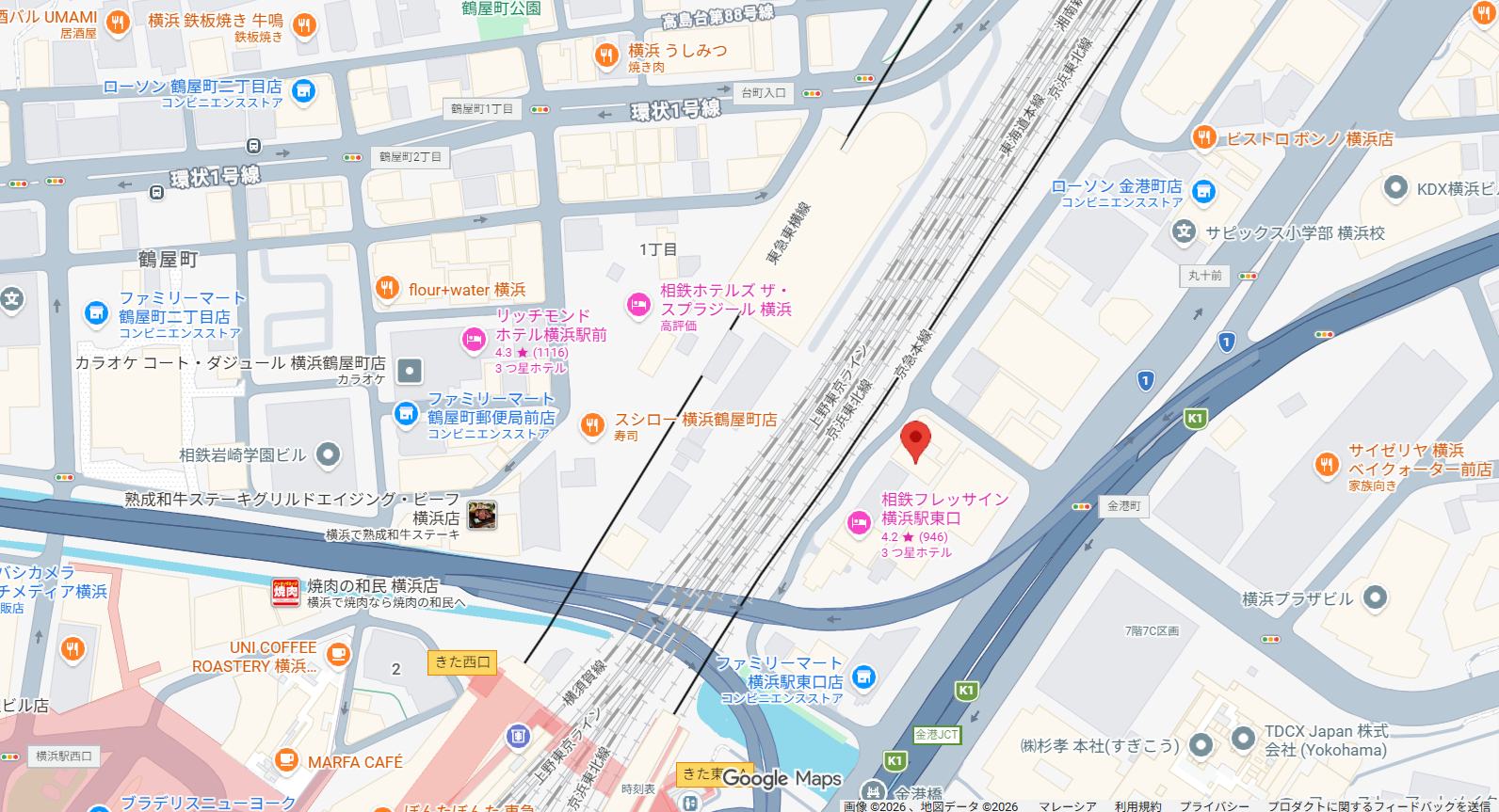 オフィス地図